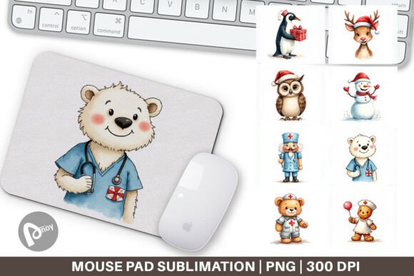 Christmas Nurse Mouse Pad PNG: Avoid These Common Design and Printing Mistakes