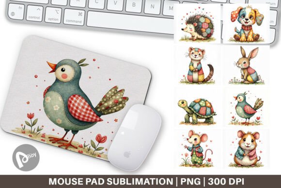 Patchwork Pet Pals Mouse Pad: Creative Design, Smarter Choices, and a Workspace That Works Harder